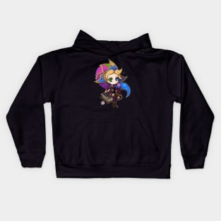 Zoe Witch Chibi Kids Hoodie